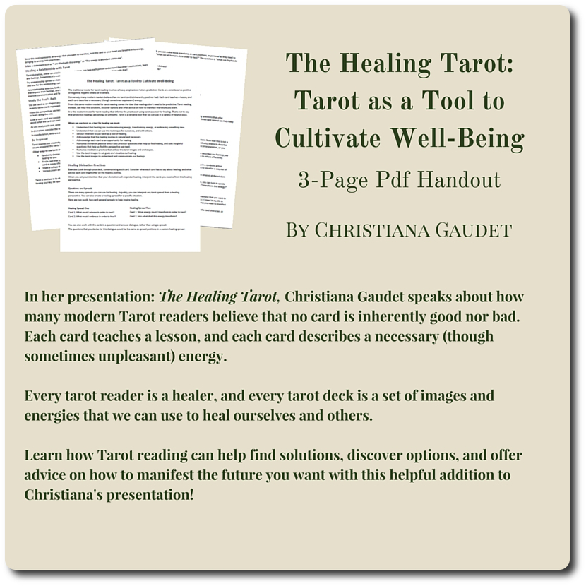 Healing Tarot Bonus graphic